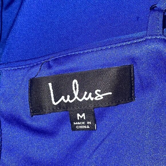 ✨ Royal Blue Off-the-Shoulder Skater Dress✨ - Picture 7 of 7